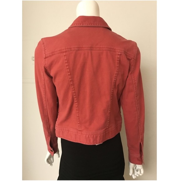 Pre-Loved Ralph Lauren Jeans Co. Red Denim Jean Jacket - Picture 3 of 6